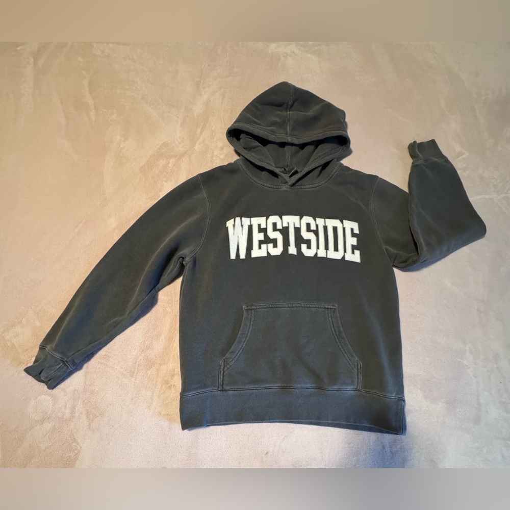 Westside Kids Black Hoodie Size Medium 10/12”